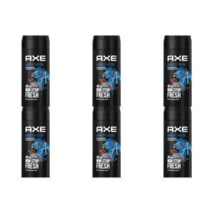 6-PACK Axe Deodorant Body Spray Anarchy 5.07 oz